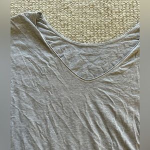Grey lululemon long sleeve top size 4